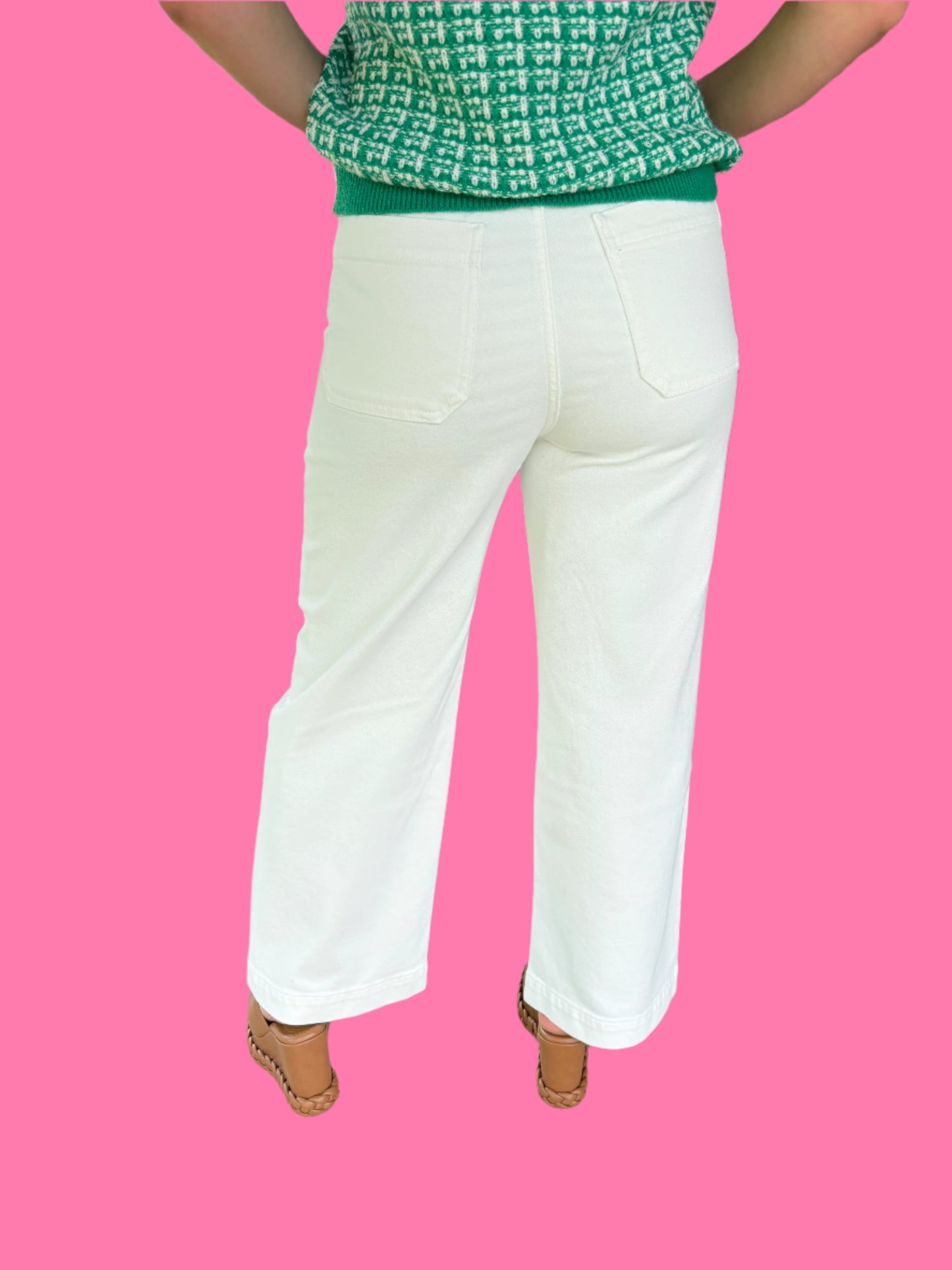 JBD | White Utility Jean