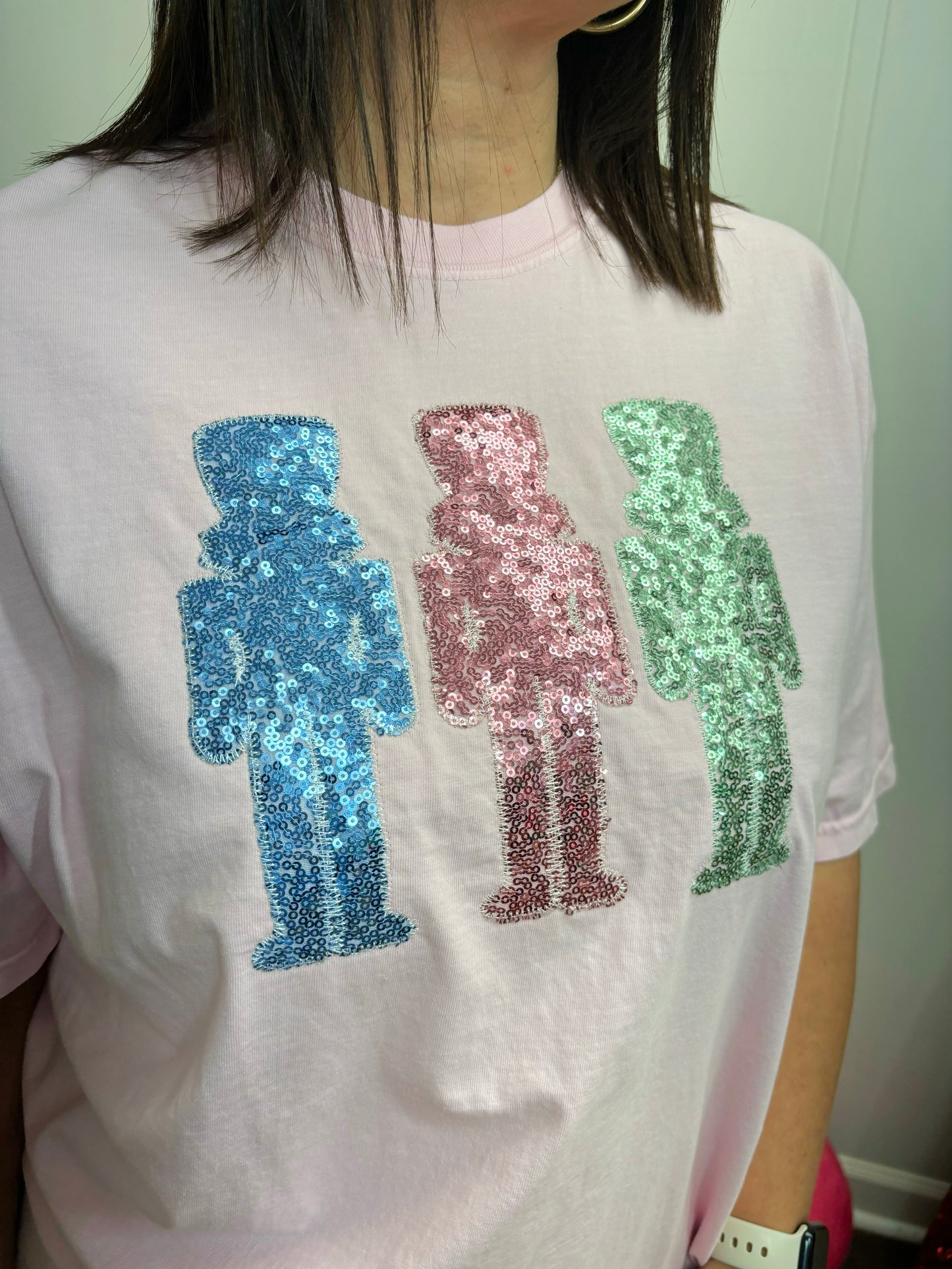 Sequin Nutcracker Tee