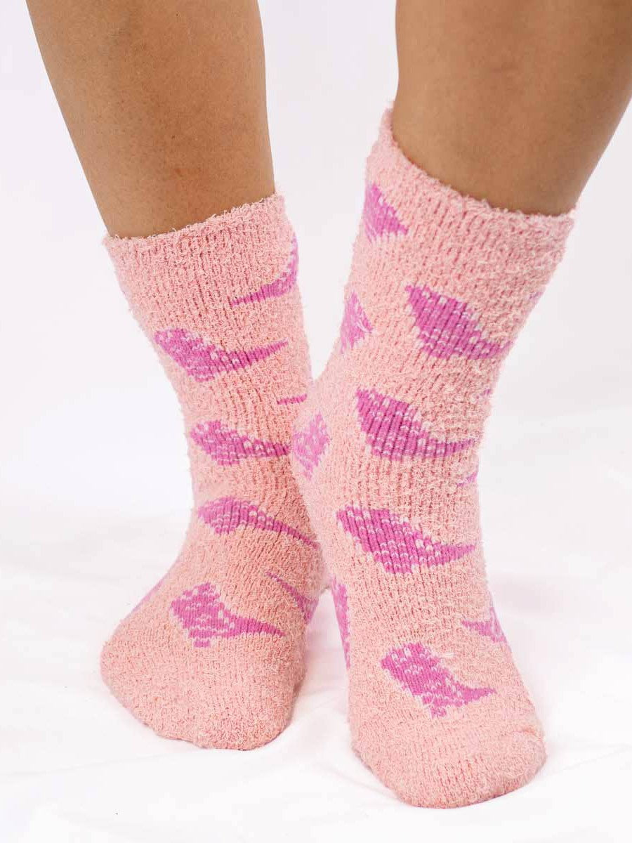 Cowgirl Boots Snuggle Socks