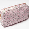 Ditsy Pink Cosmetic Bag- Small