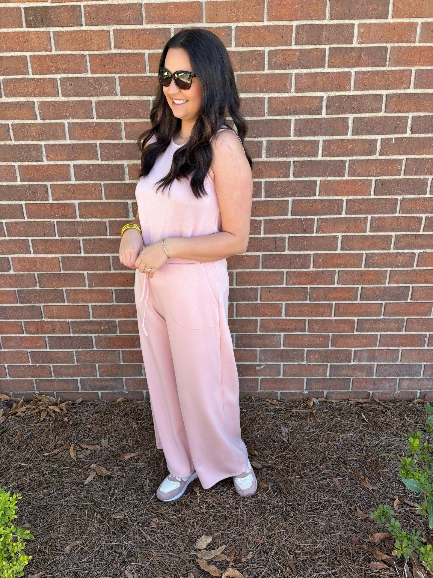 Blush Breeze Jumpsuit