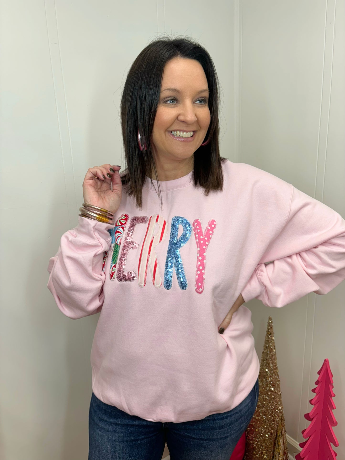 Merry Candy Sweatshirt