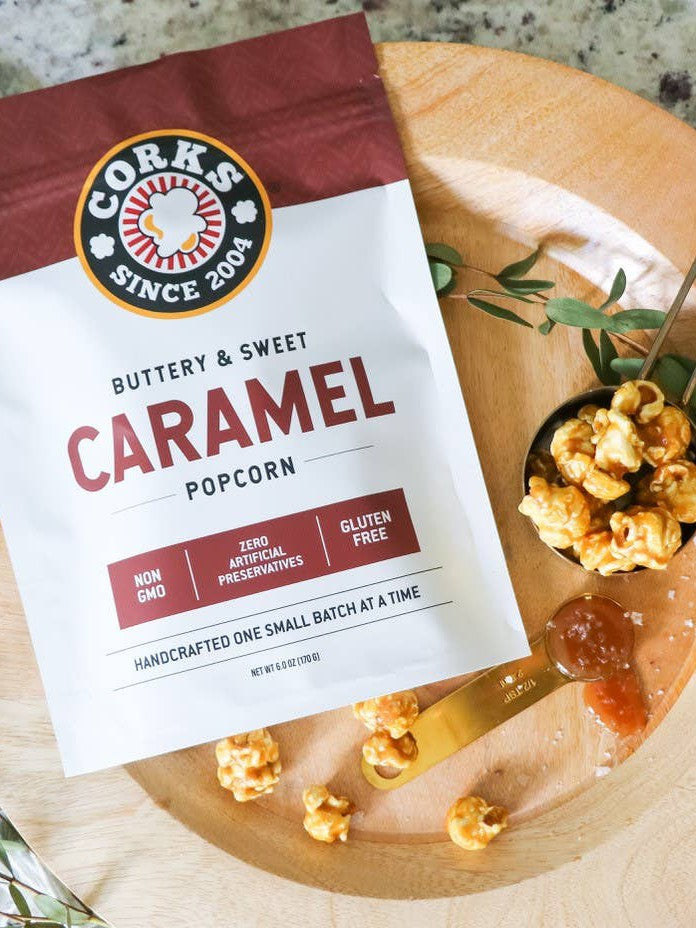 Corks Kettle Corn- Caramel Popcorn