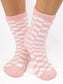 Checkerboard Snuggle Socks