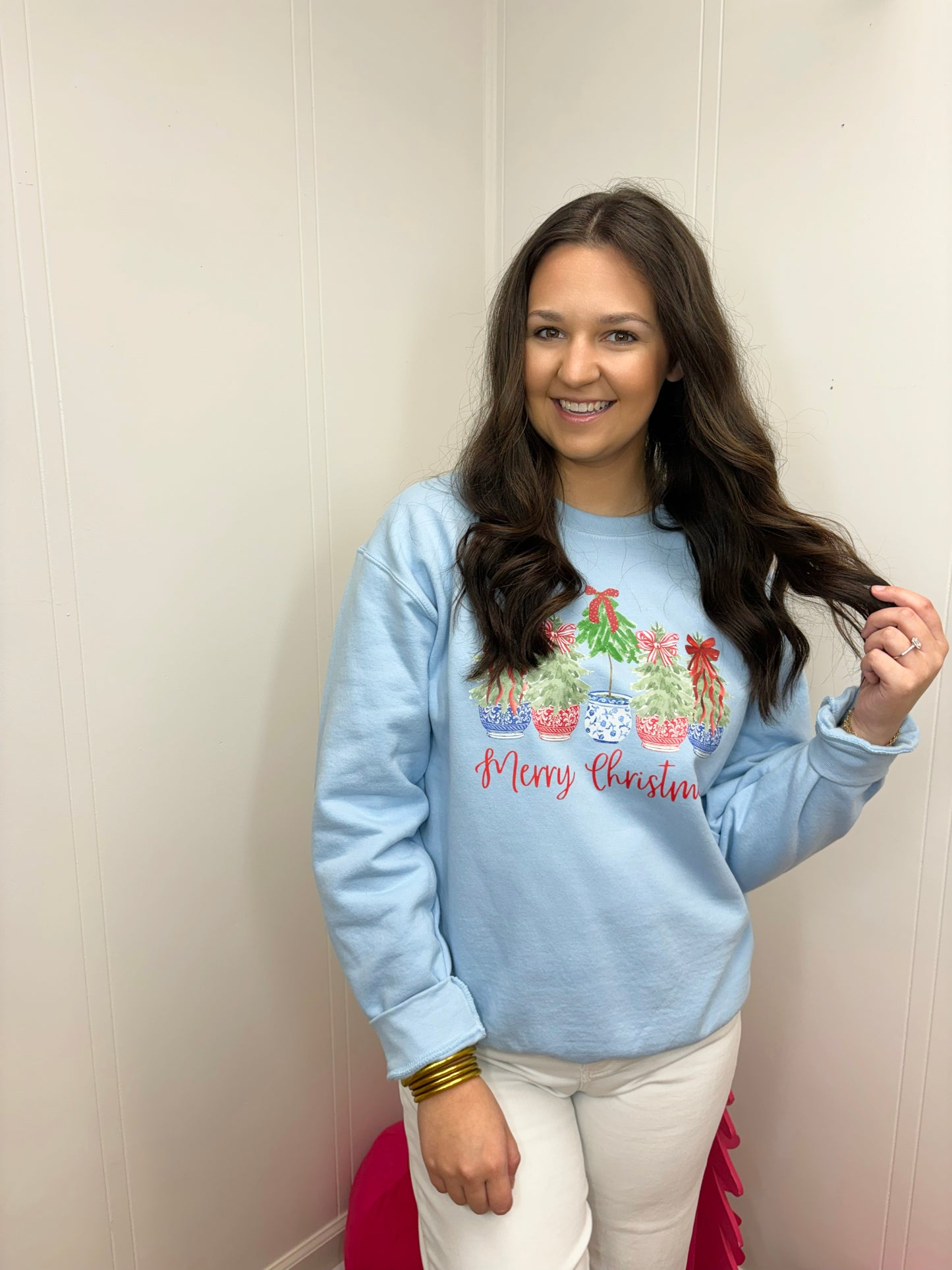 Chinoiserie Christmas Sweatshirt