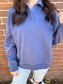 Airy Bliss Sweatshirt- Indigo