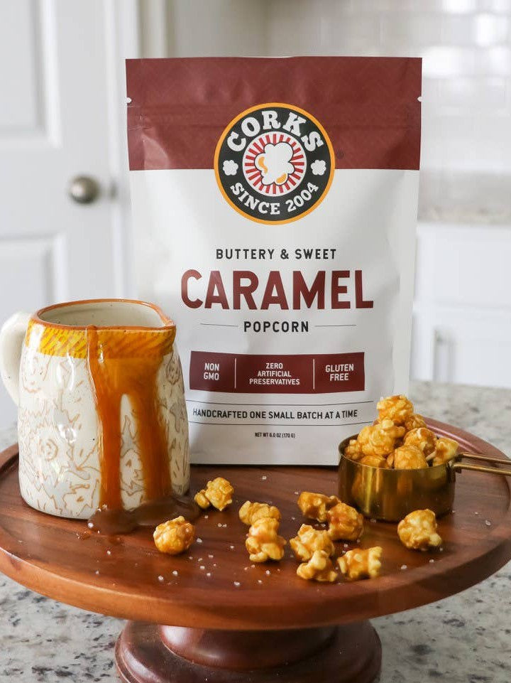 Corks Kettle Corn- Caramel Popcorn