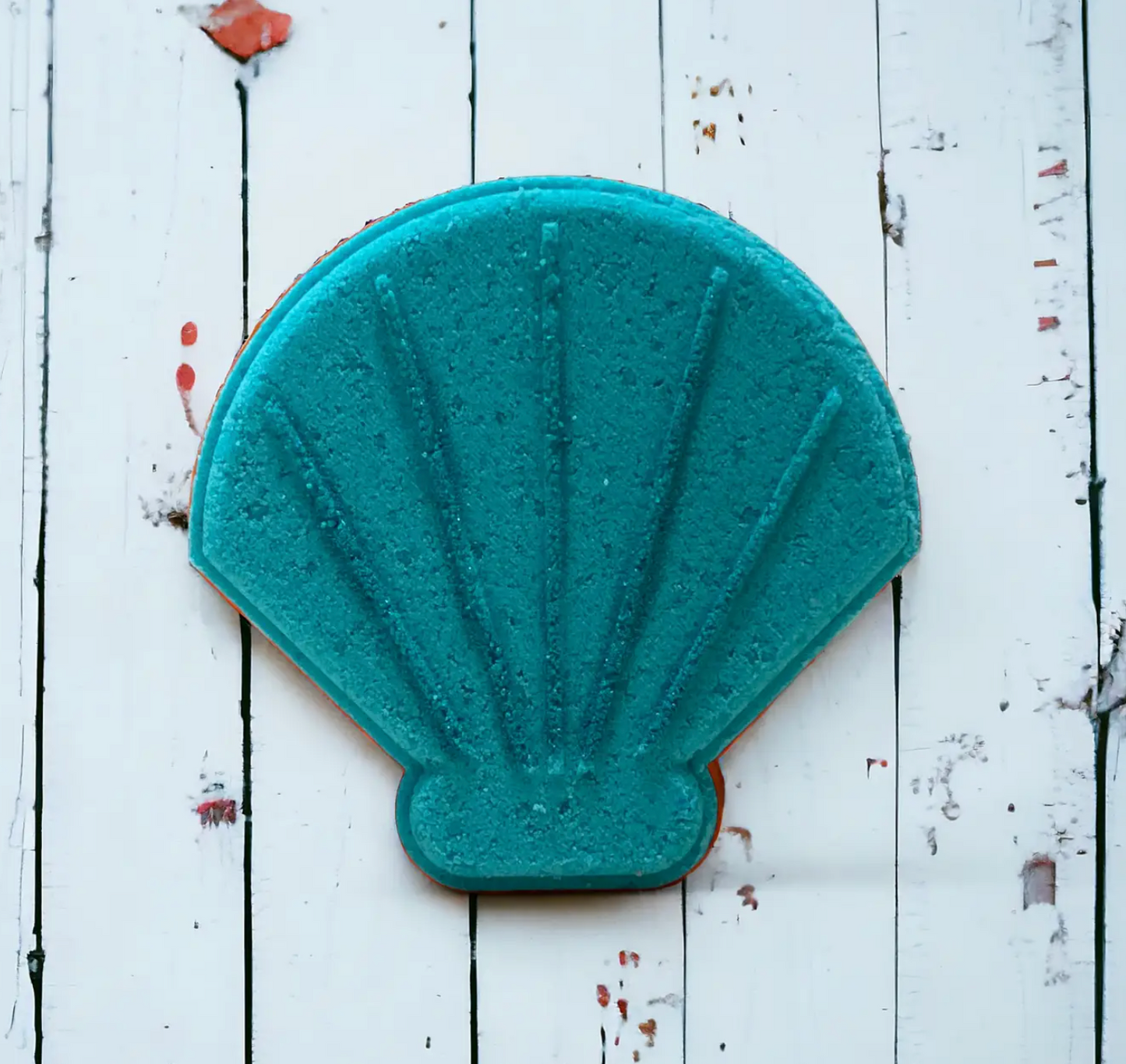 Seashell Bath Bomb - Teal