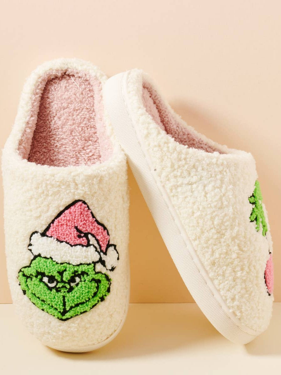 Christmas Monster Slippers