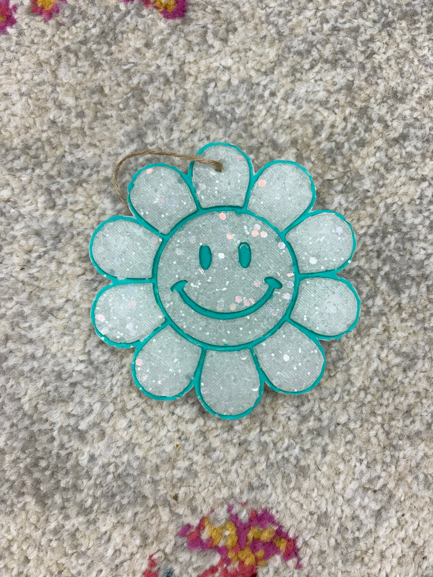 Flower Smiley Face Freshie