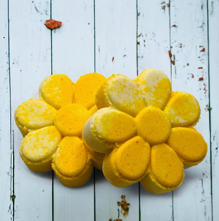 Flower Bath Bomb - Sugared Lemon