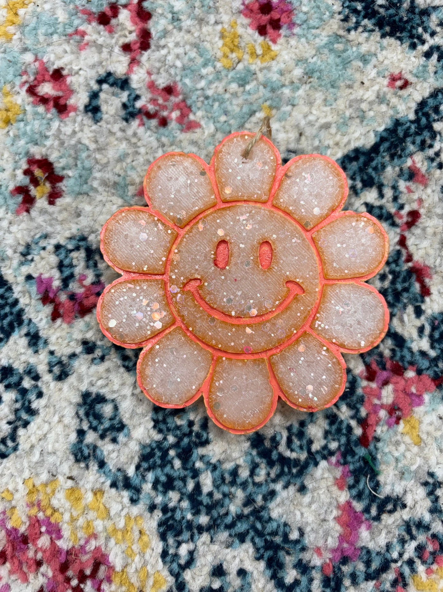 Flower Smiley Face Freshie