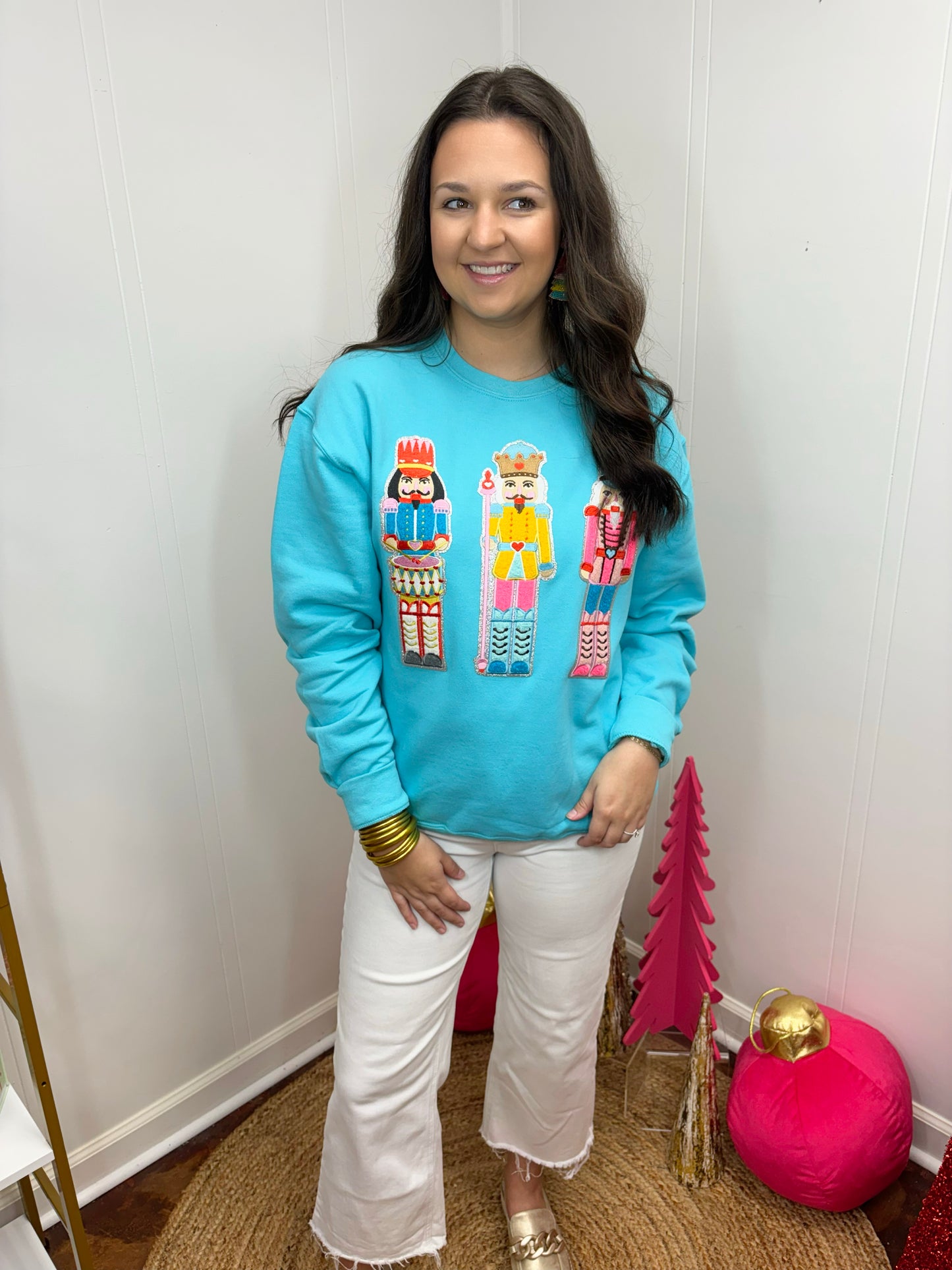 Nutcracker Applique Sweatshirt