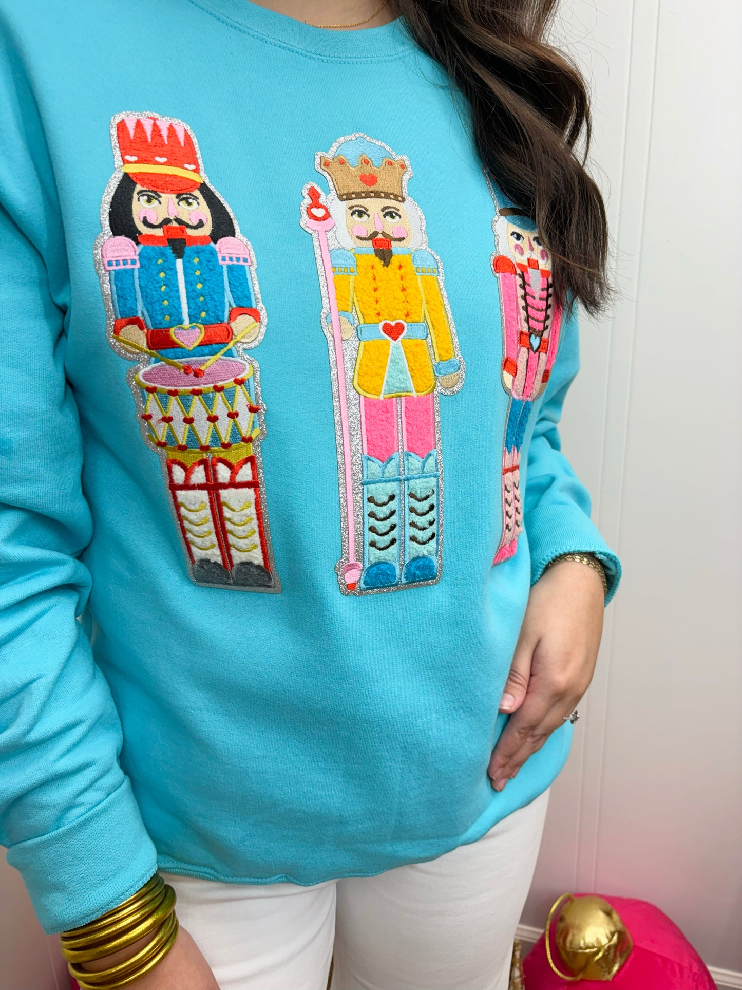 Nutcracker Applique Sweatshirt