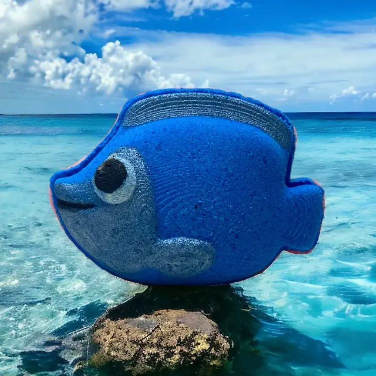 Under the Sea Fish Bath Bomb - Blue