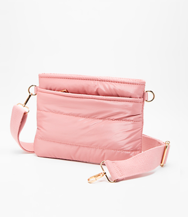 Glossy Padded Crossbody