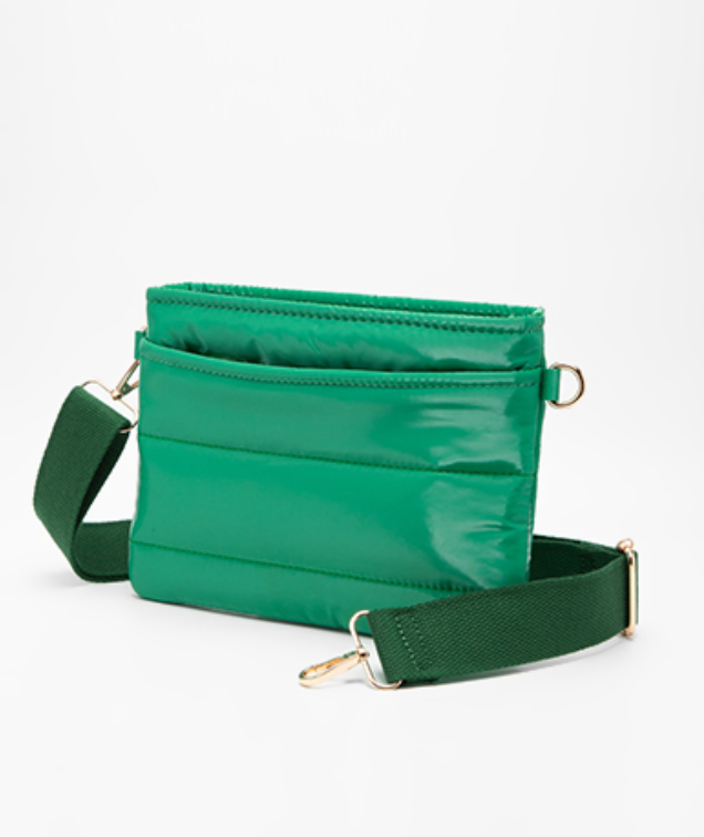 Glossy Padded Crossbody