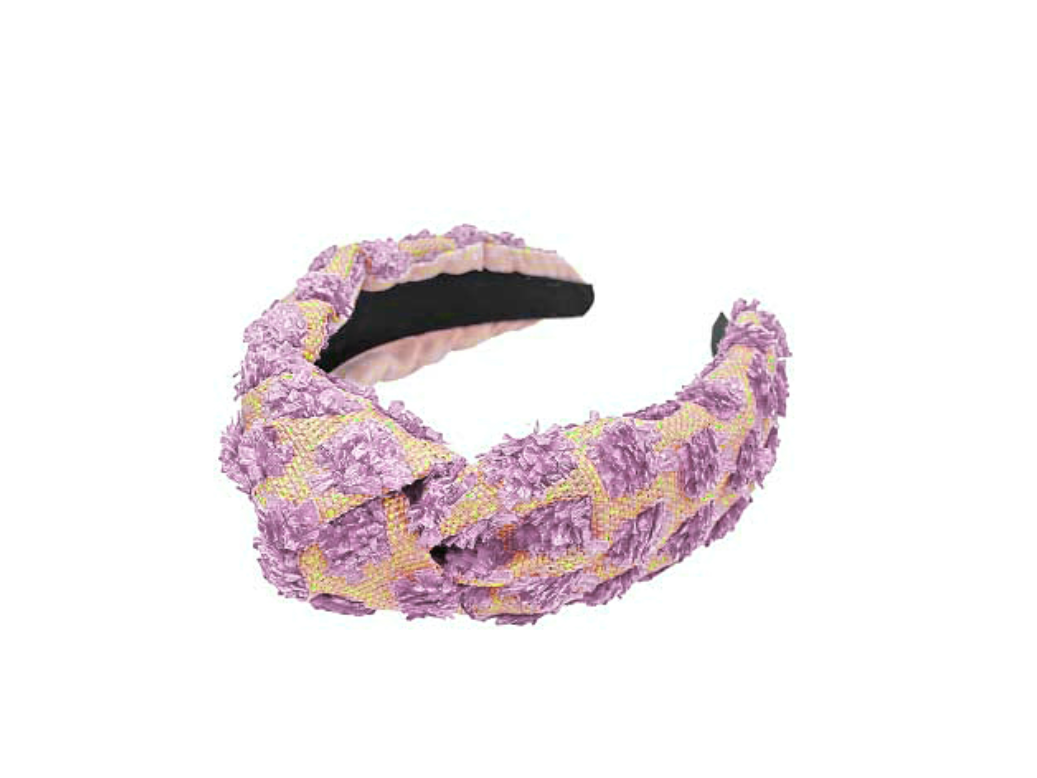 Yes Please Headband- Lavender