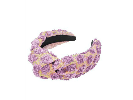 Yes Please Headband- Lavender