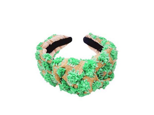 Yes Please Headband- Green