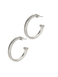 Herringbone Hoops