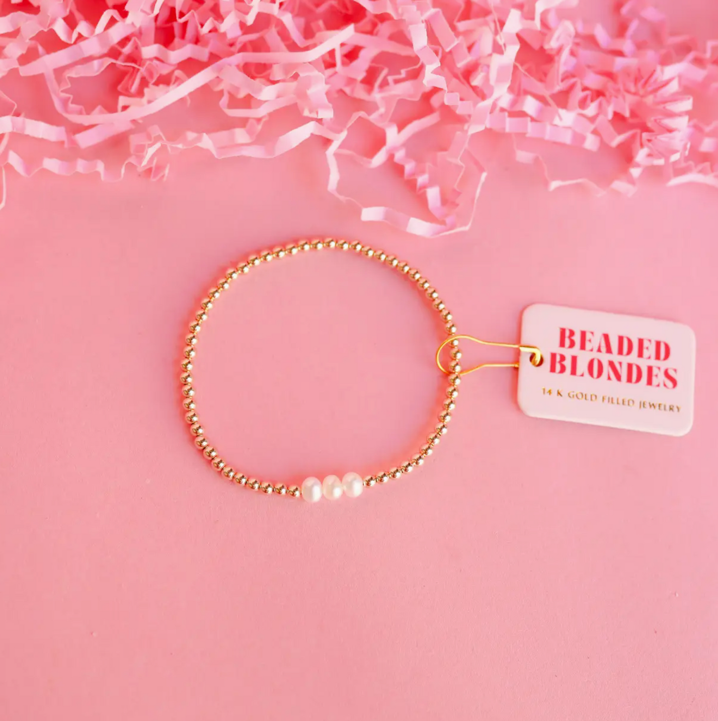 Beaded Blondes- Harper Bracelet