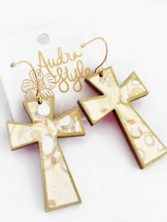 Audra Style- Cross Earrings