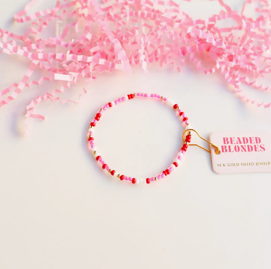 Beaded Blondes- Lover Sprinkle Bracelet