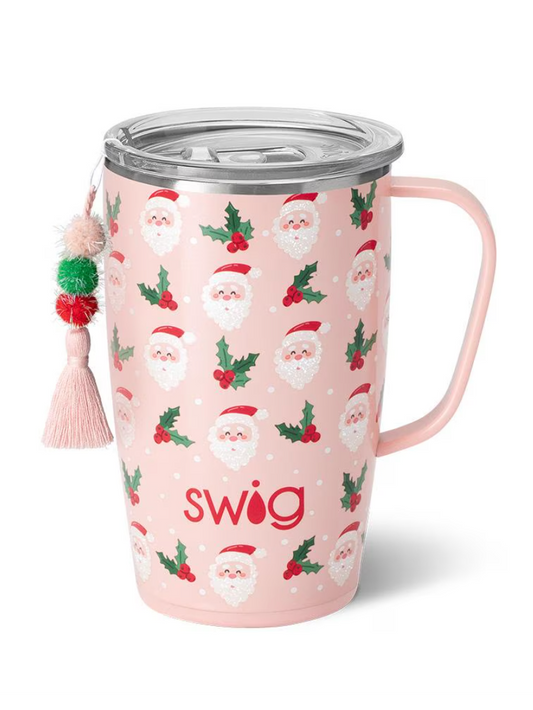 Holly Jolly Travel Mug (18oz)