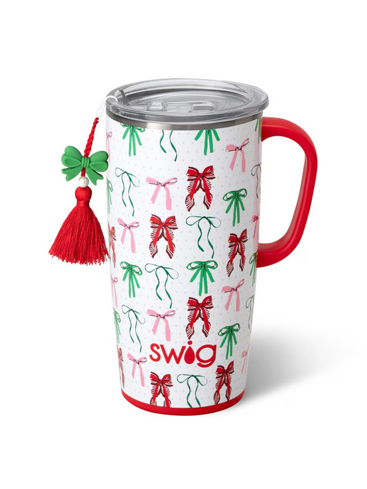 Ribbons & Bows Travel Mug (22oz)