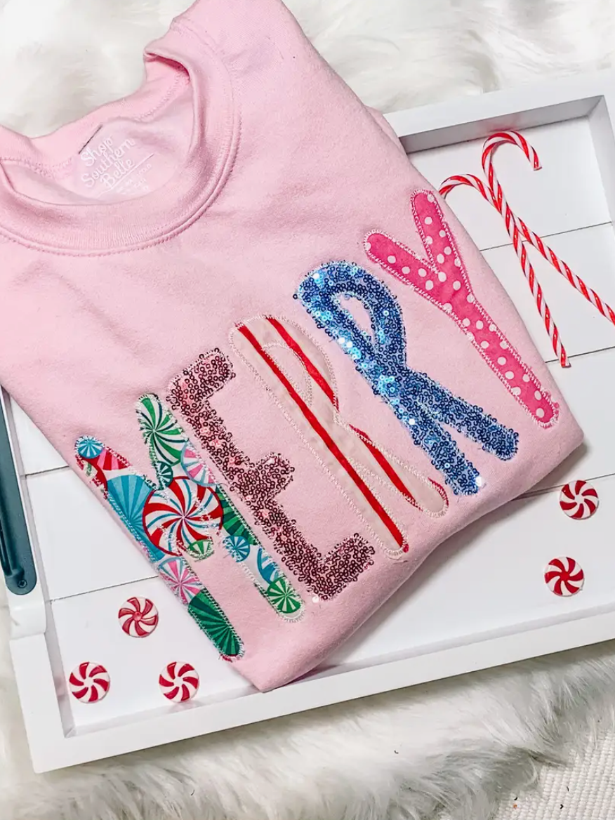 Merry Candy Sweatshirt