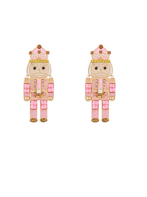 Mini Nutcracker Earrings