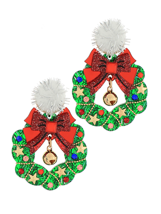 Wreath Bell Earrings