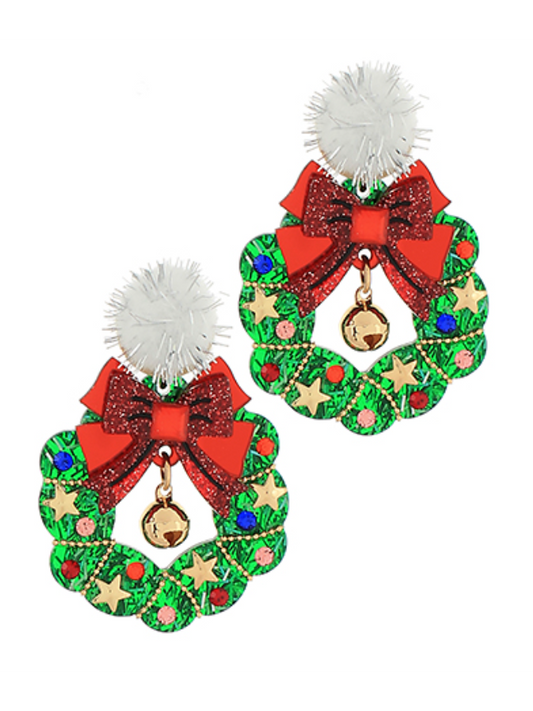 Wreath Bell Earrings