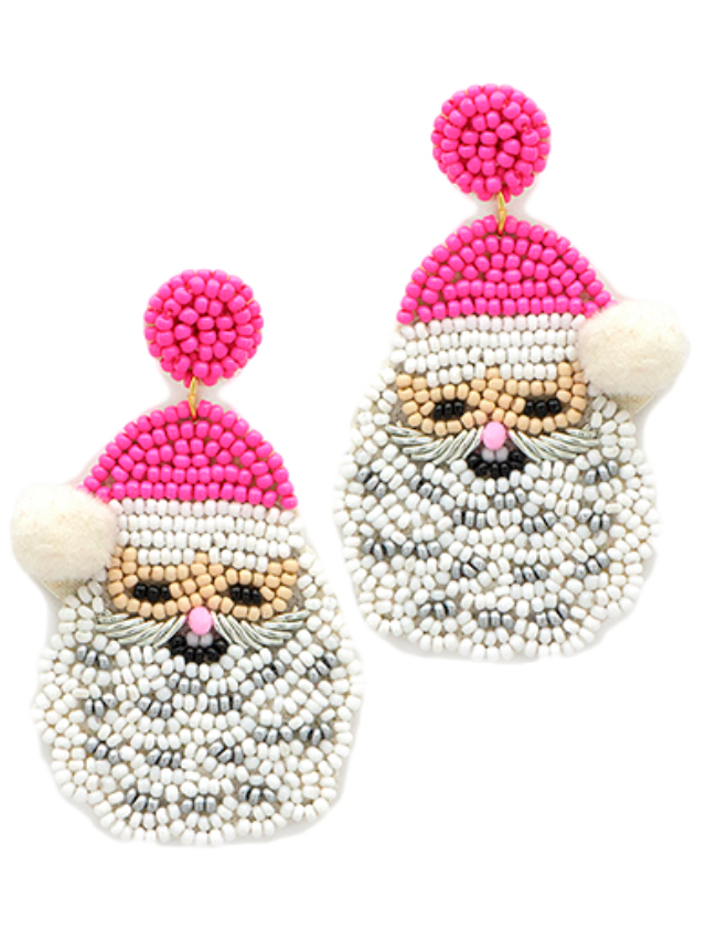 Santa Earrings