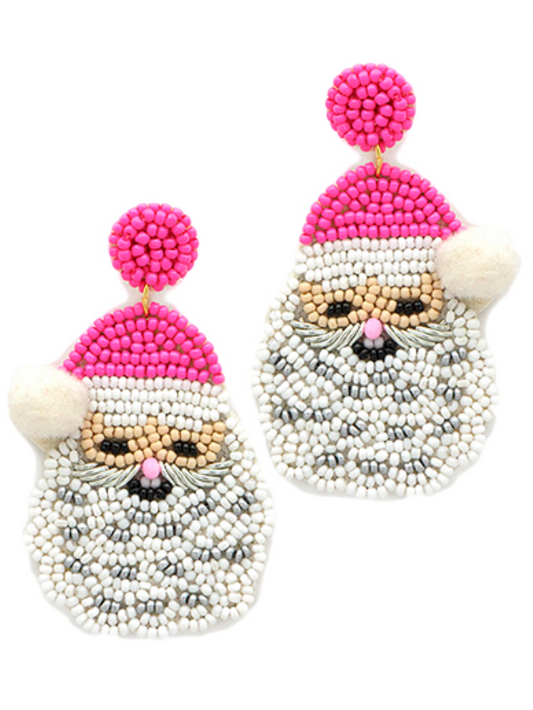 Santa Earrings