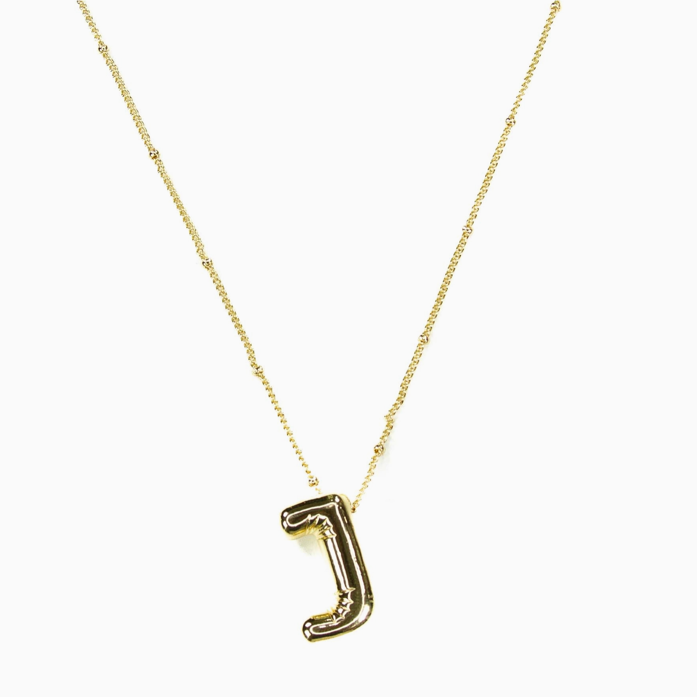 Balloon Initial Necklace