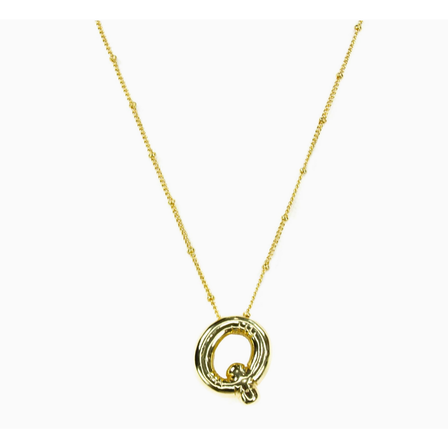 Balloon Initial Necklace