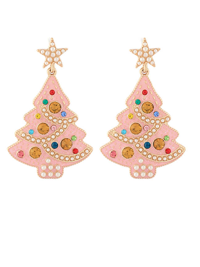 Pinkmas Earrings