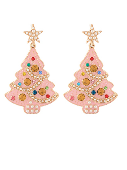 Pinkmas Earrings